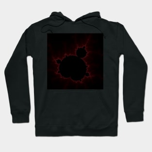 Fractal Light - Red Mandelbrot Hoodie